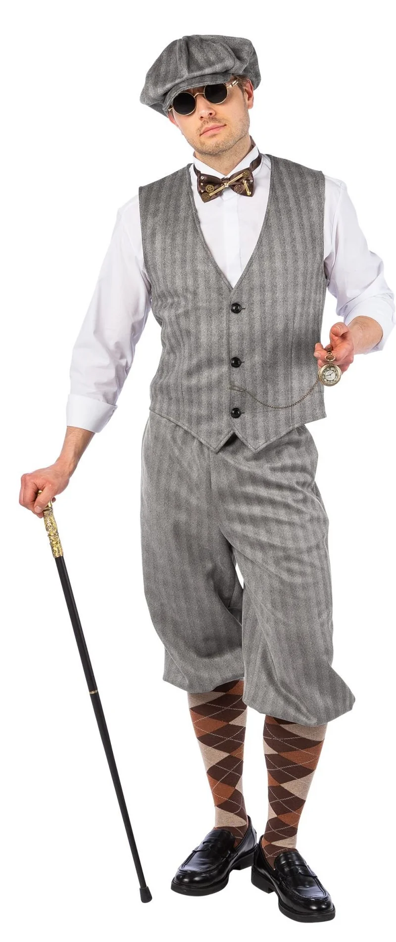 20's Outfit Grijs Heren Clarance