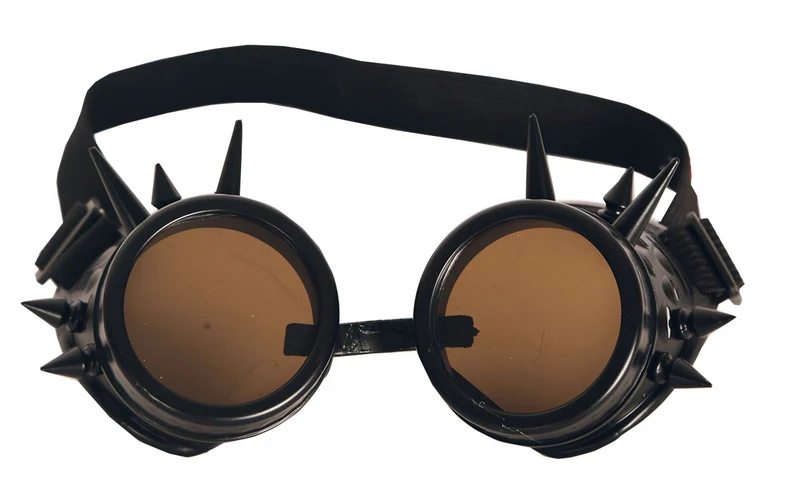 Bril Steampunk Zwart