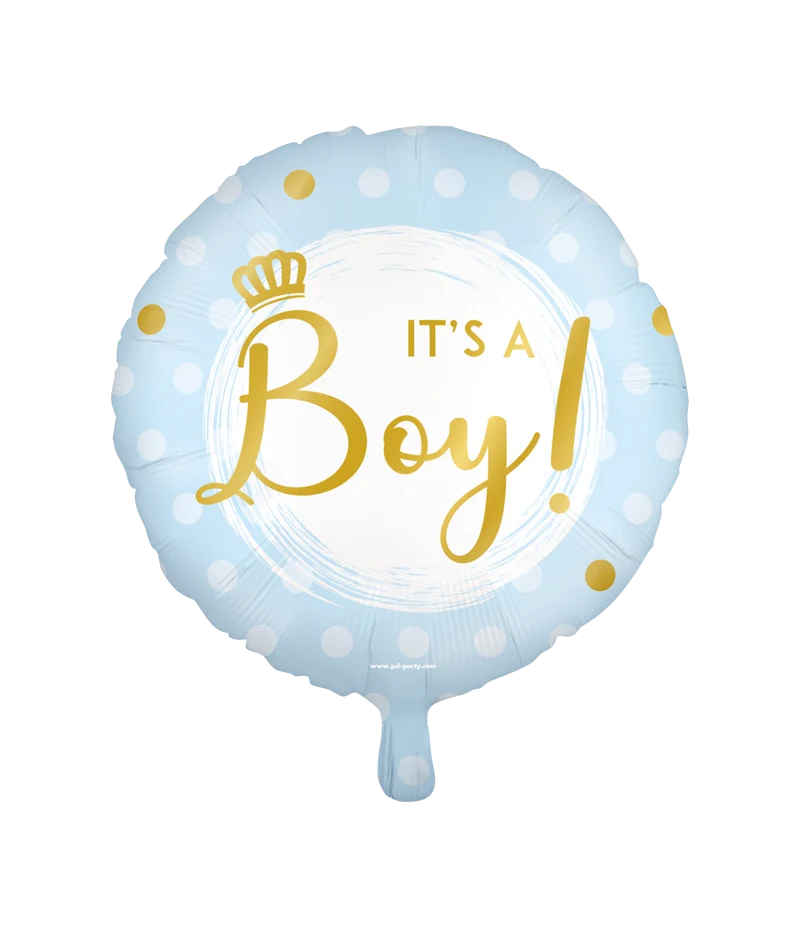 It's a boy! Folieballon - 45 cm - Happy