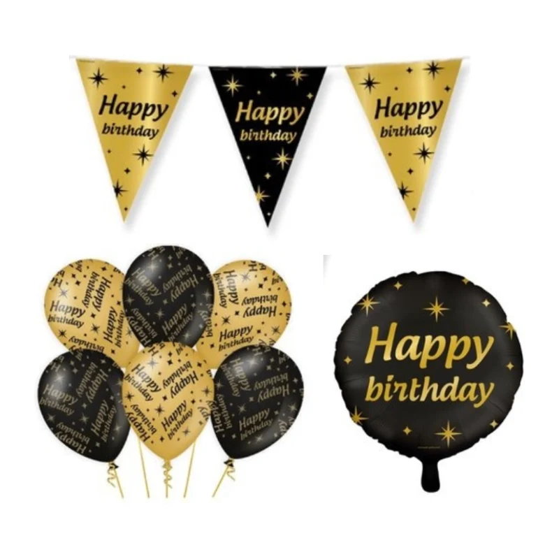 Classy Party Happy Birthday verjaardag versiering pakket