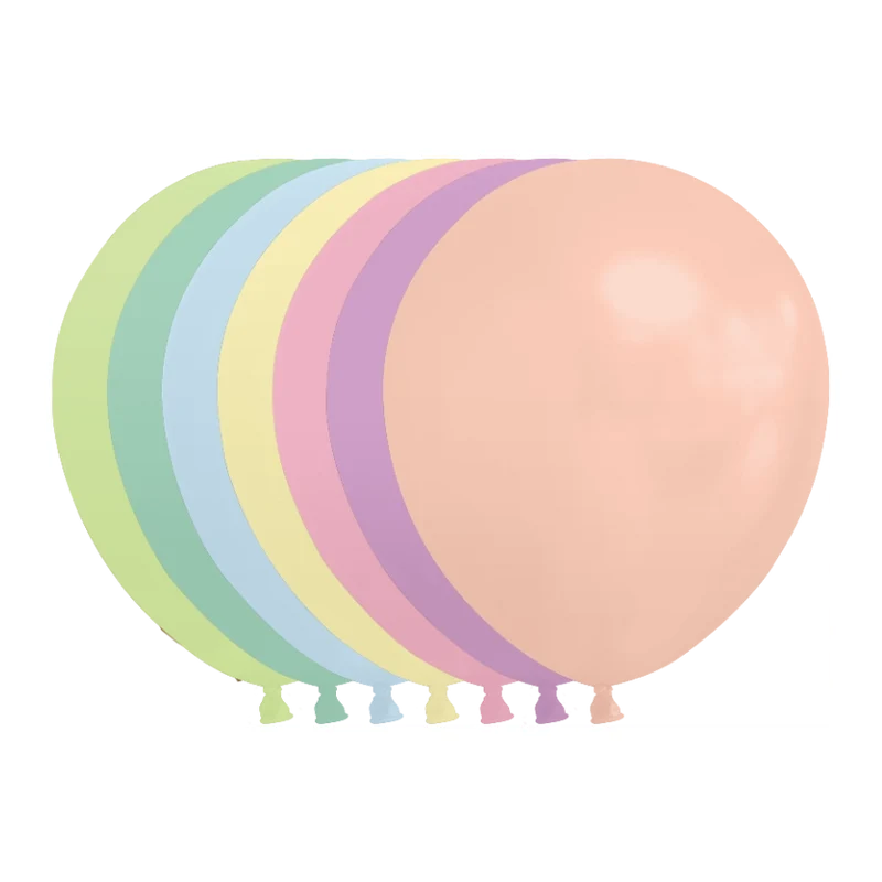 Gekleurde Ballonnen Pastel 13cm 100 stuks