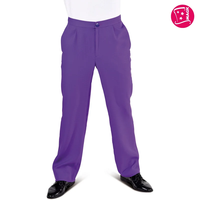 Classic broek Paars Heren
