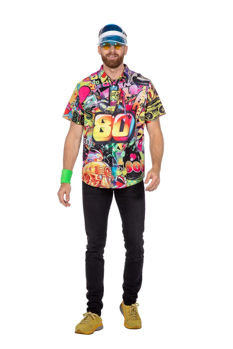Party Blouse 80's Heren