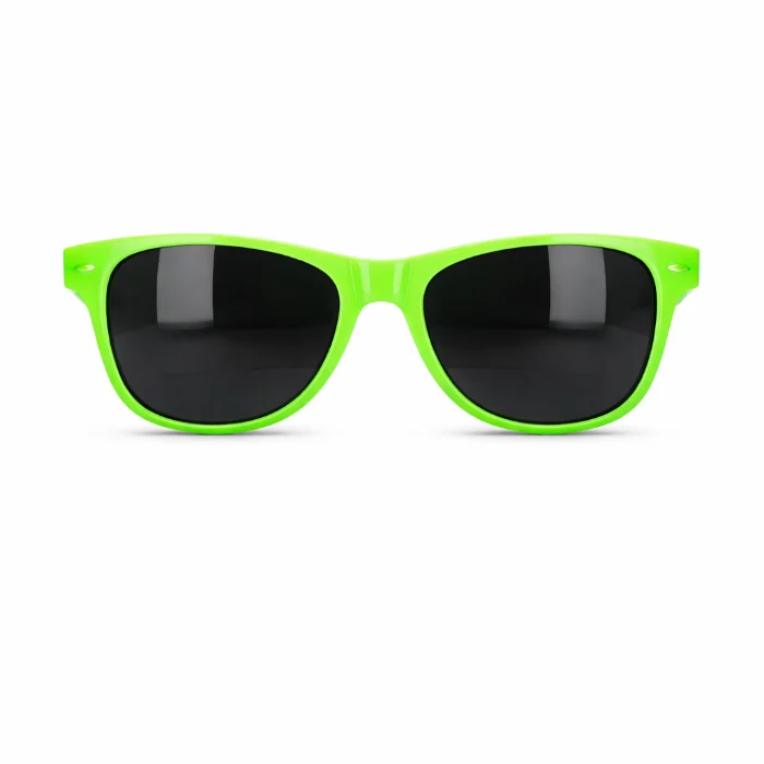 Zonnebril neon groen