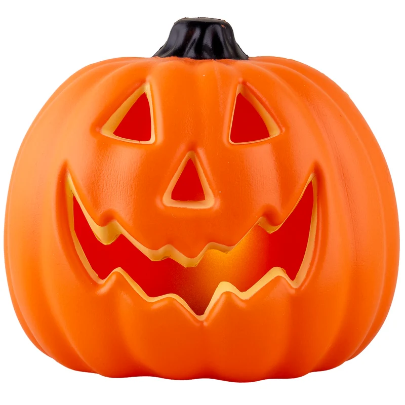 Halloween pompoen met licht