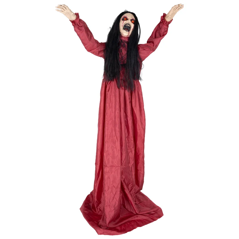 Meisje met gebroken rug 157 cm animatronic