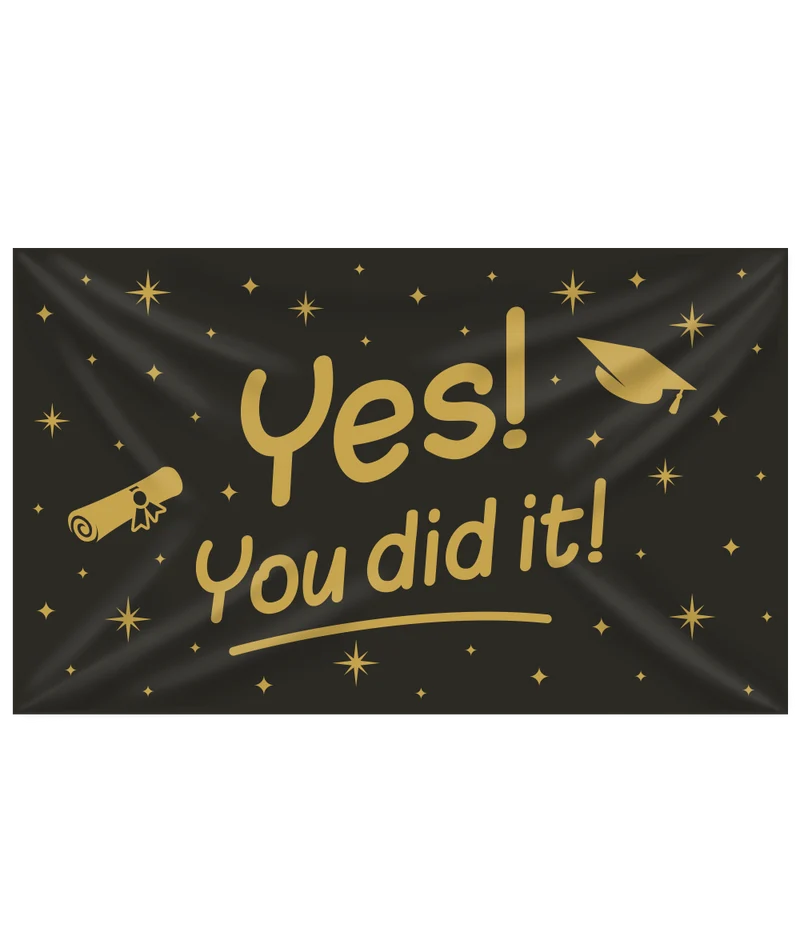 You did it! Gevelvlag XXL - 90 x 150 cm