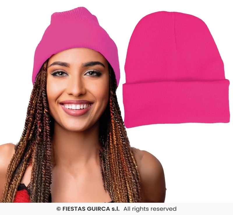 Neon Roze Muts