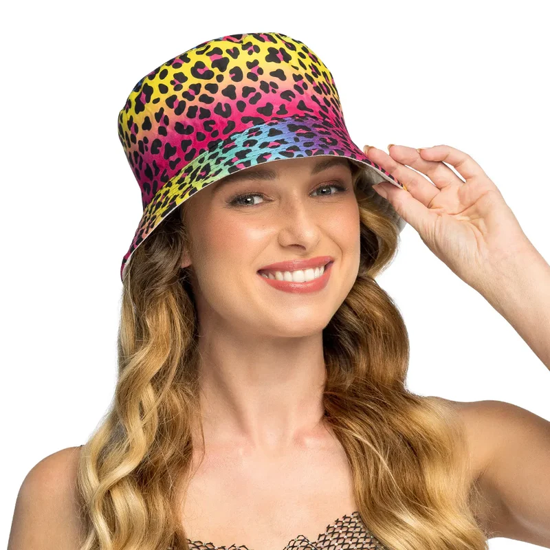 Bucket Hoed Rainbow Panter