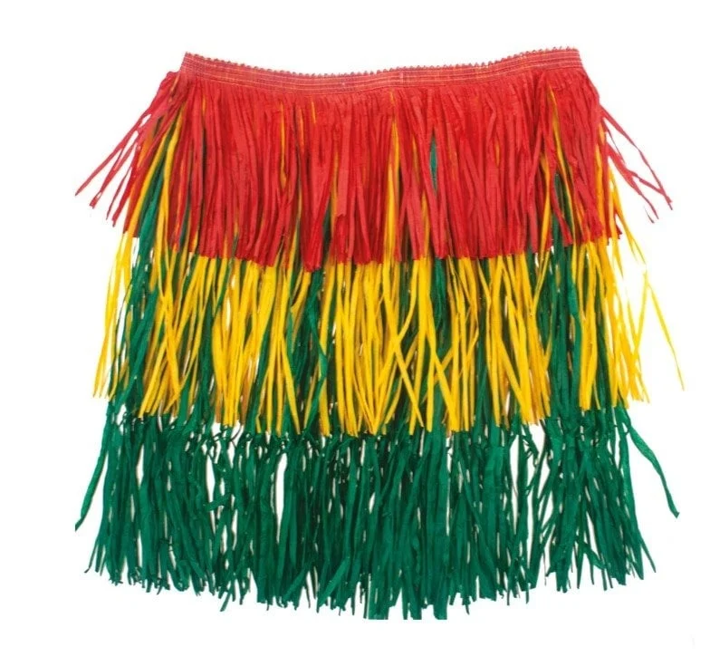 Rok Hawaii Rood/Geel/Groen
