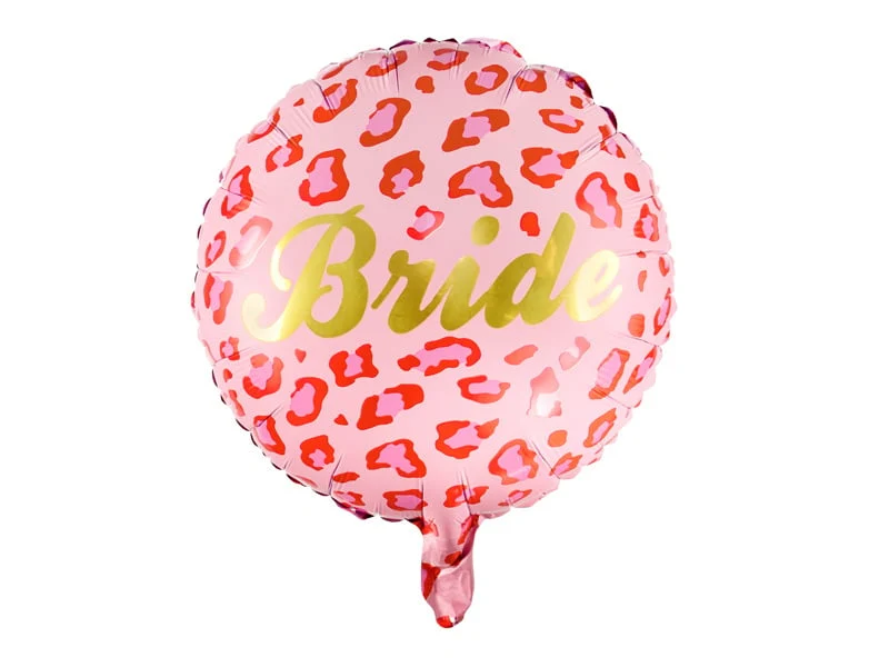 Folieballon Bride Goud Rood Roze 45cm