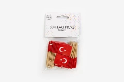 Vlaggenprikkers Turkije (50st)
