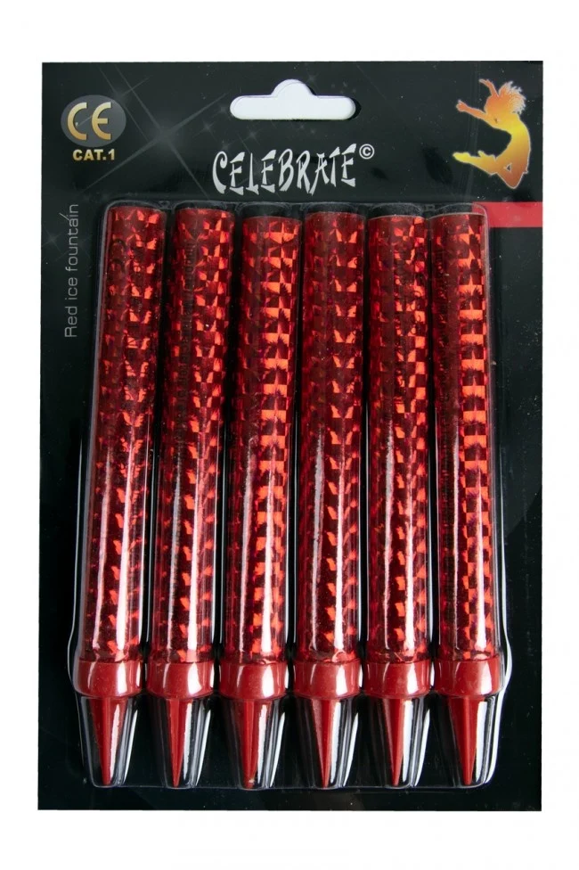 Ijsfonteinen rood 6st