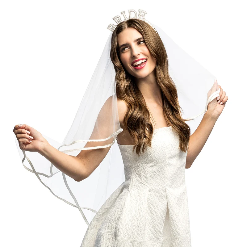 Diadeem 'Bride' met sluier