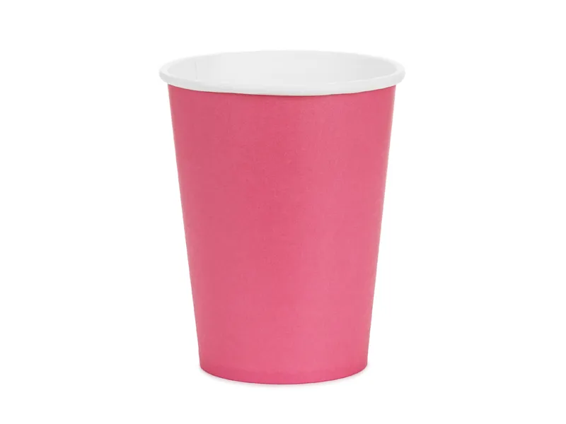 Cups Dark Pink 250ml (6st)