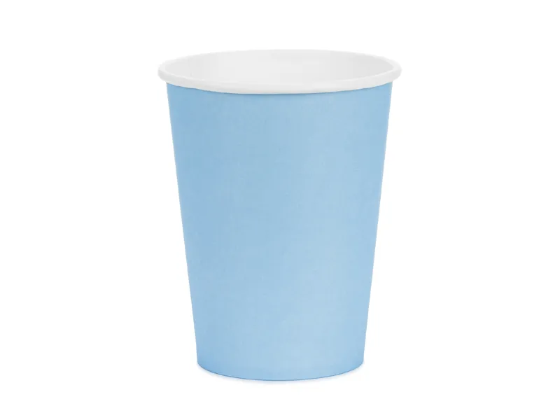 Cups Lichtblauw 250ml (6st)