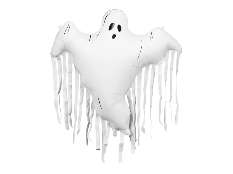 Folieballon Spook met tassels - 93 x 86 cm