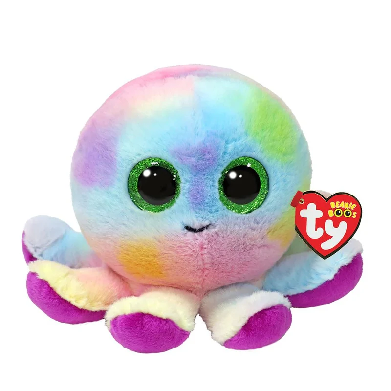 Ty Knuffel Bubbles Octopis Multi 15cm