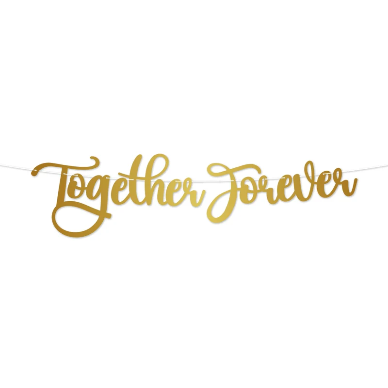 Letter Banner – Together Forever