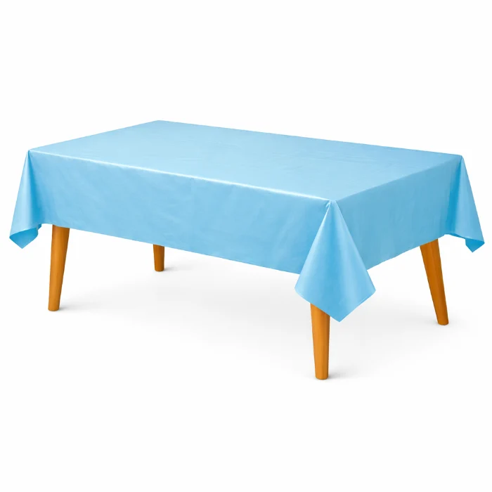 Tafelkleed blauw 137x274cm