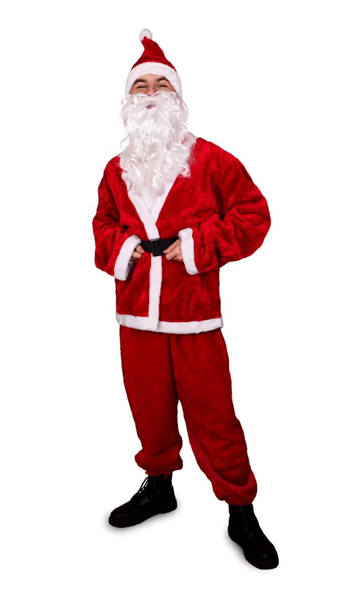 Santa Claus Kostuum Premium 5-delig