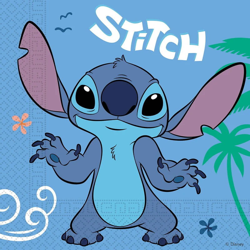 Stitch Servetten 33cm (20st)