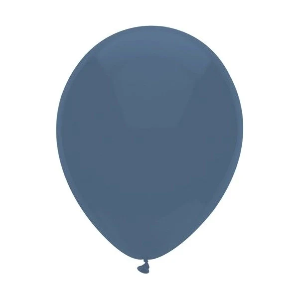 Storm blauwe ballonnen 10 stuks 30cm