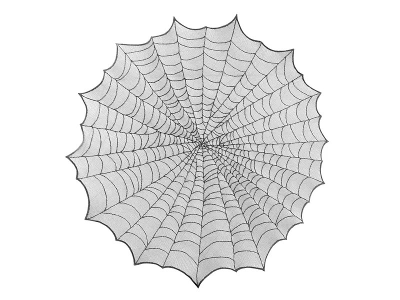 Tafelkleed Rond Spinnenweb (124cm)