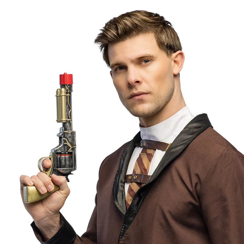 Speelgoedpistool Steamcarbine 30 cm steampunk
