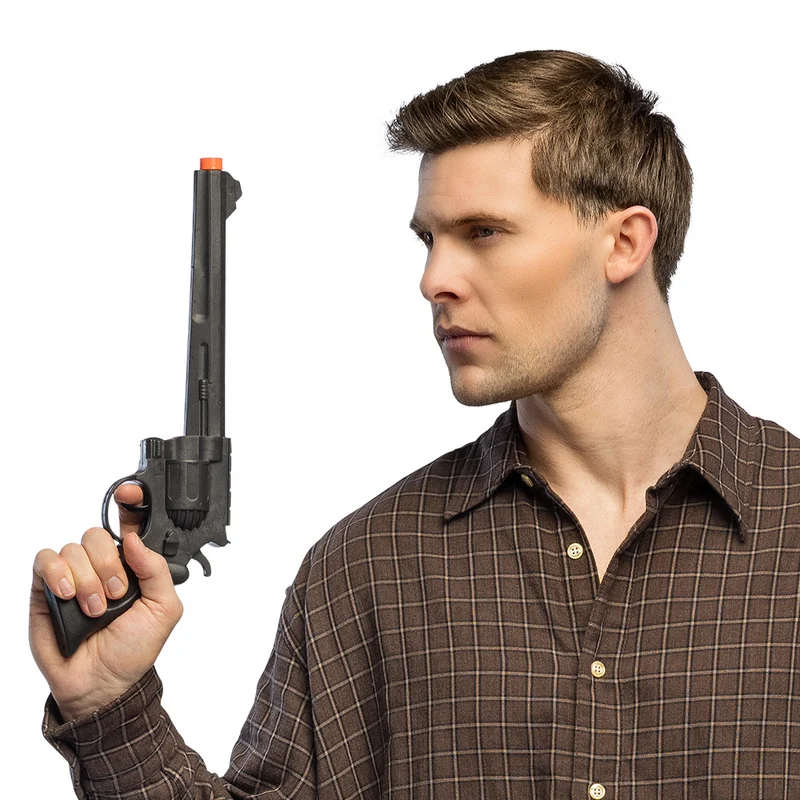 Speelgoedpistool Longshot revolver 35 cm Western