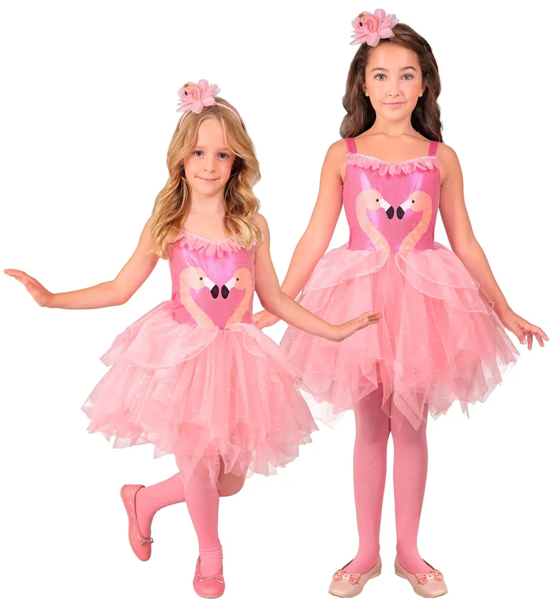 Flamingo jurkje Meisje