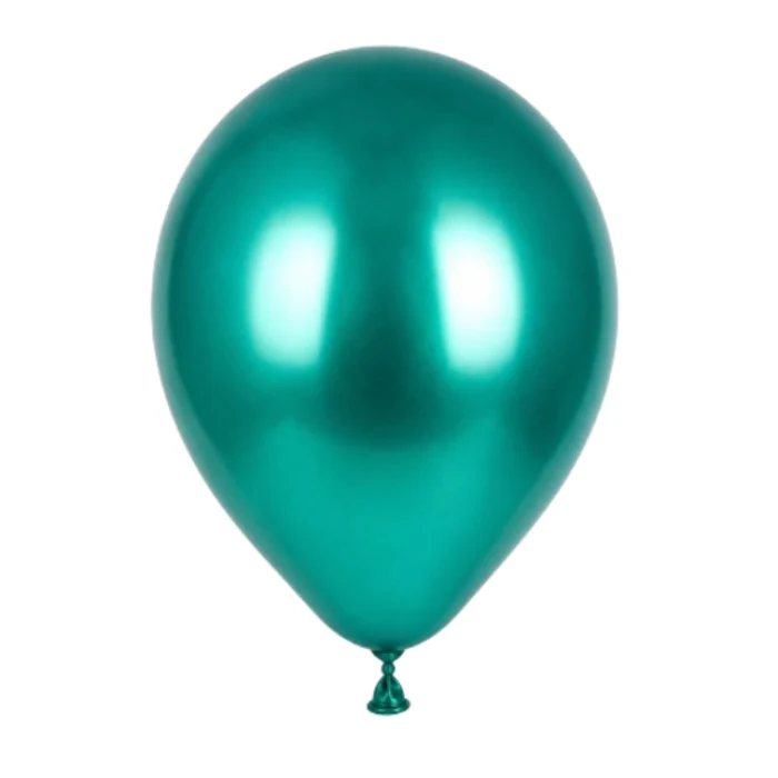 Ballonnen metallic groen 30 cm - 20 stuks