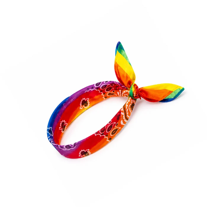 Bandana boerenzakdoek regenboog