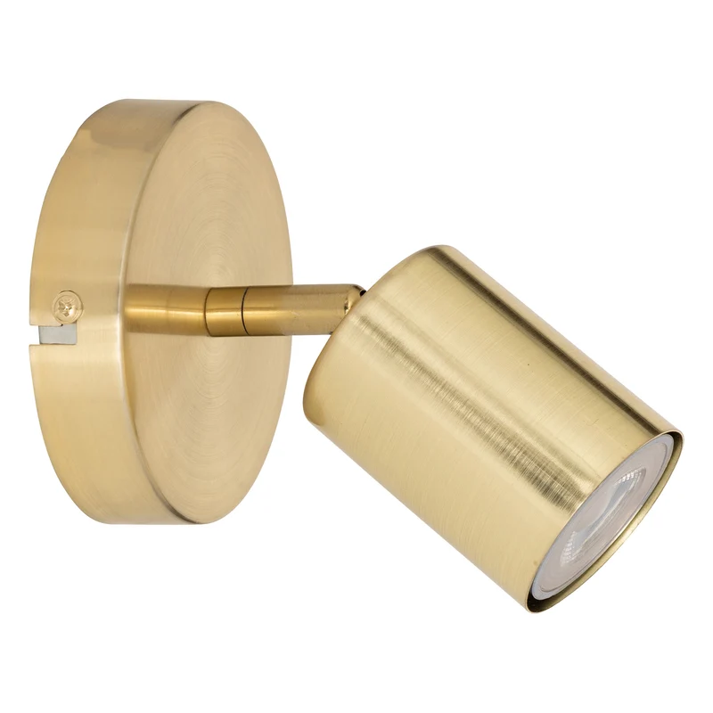 Atmosphera Vico Wandlamp - Ø10xH14cm - Goud