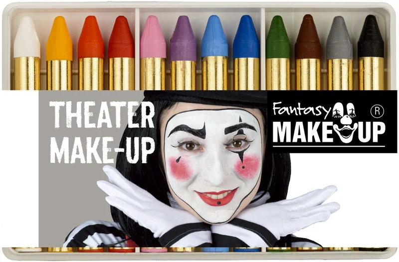 Theater Make-Up Sticks Basic (12st)
