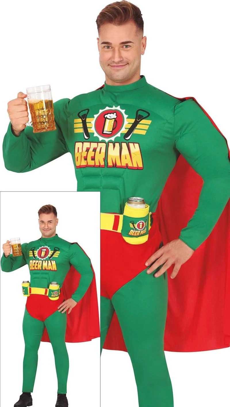 Beerman Superheld Kostuum