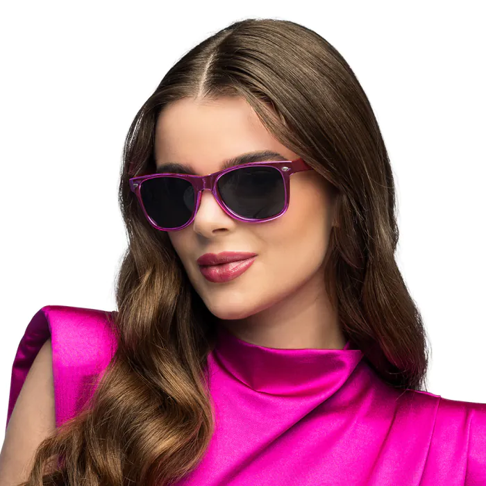Partybril Metallic Roze