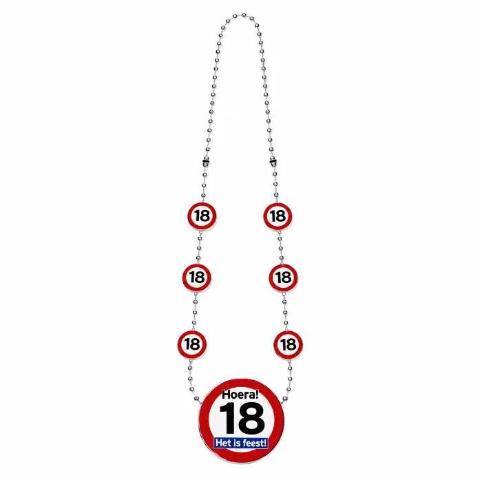Ketting Hoera 18