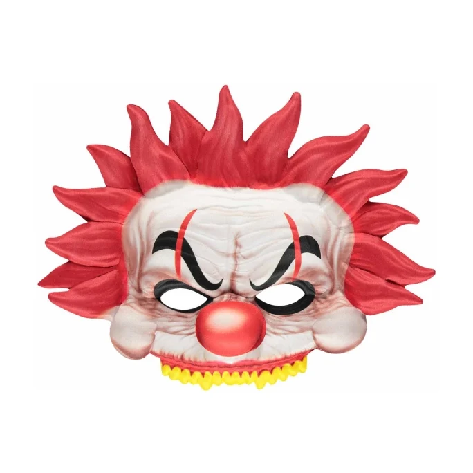 Half masker horror clown
