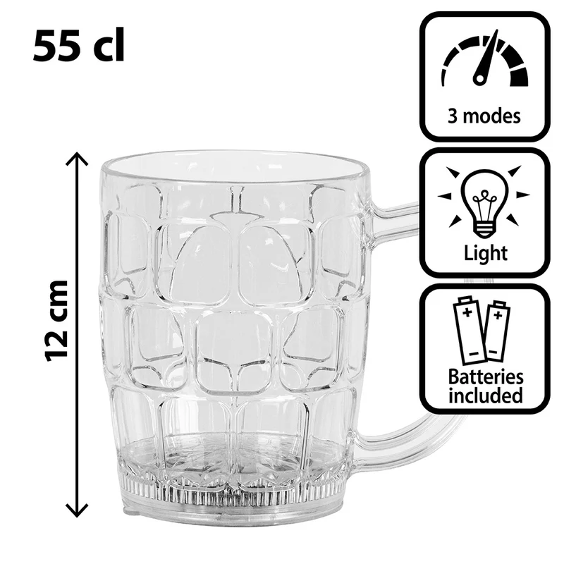 LED bierpul plastic Oktoberfest