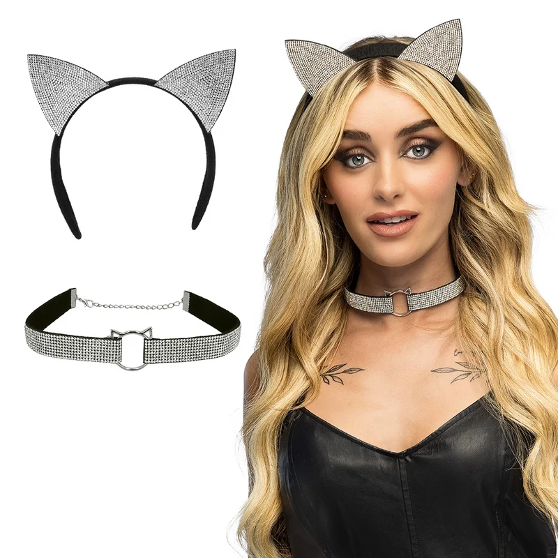 Accessoireset Diamond cat Catwoman