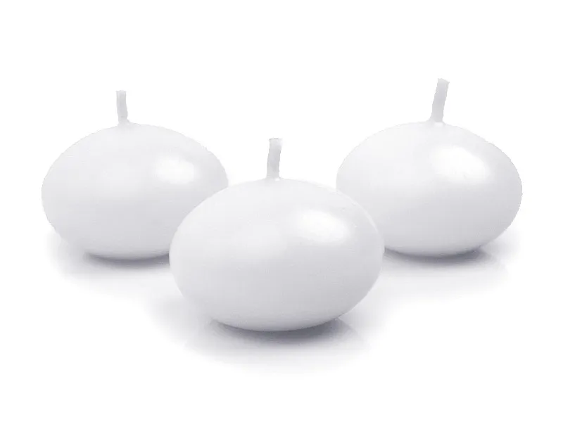 Drijvende Kaarsen Wit (50st)
