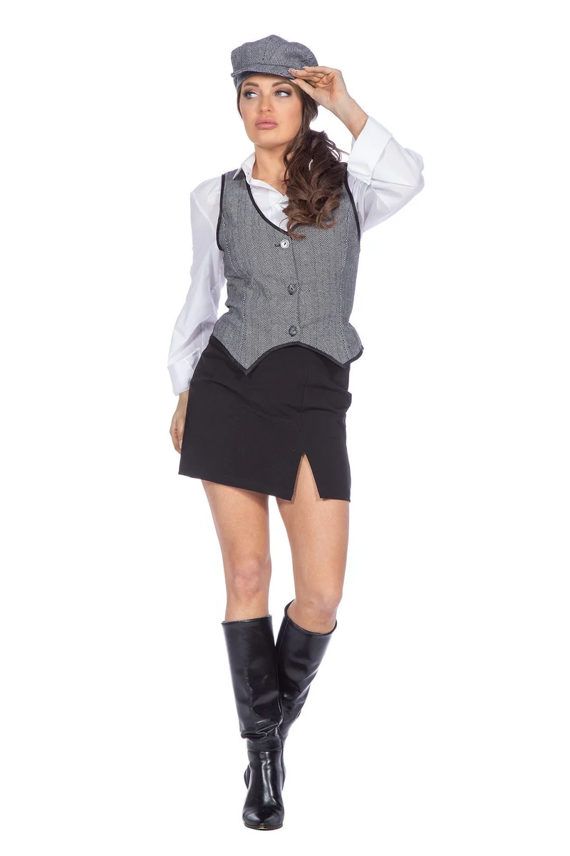 Roaring 20's Outfit Dames Met Rokje Premium