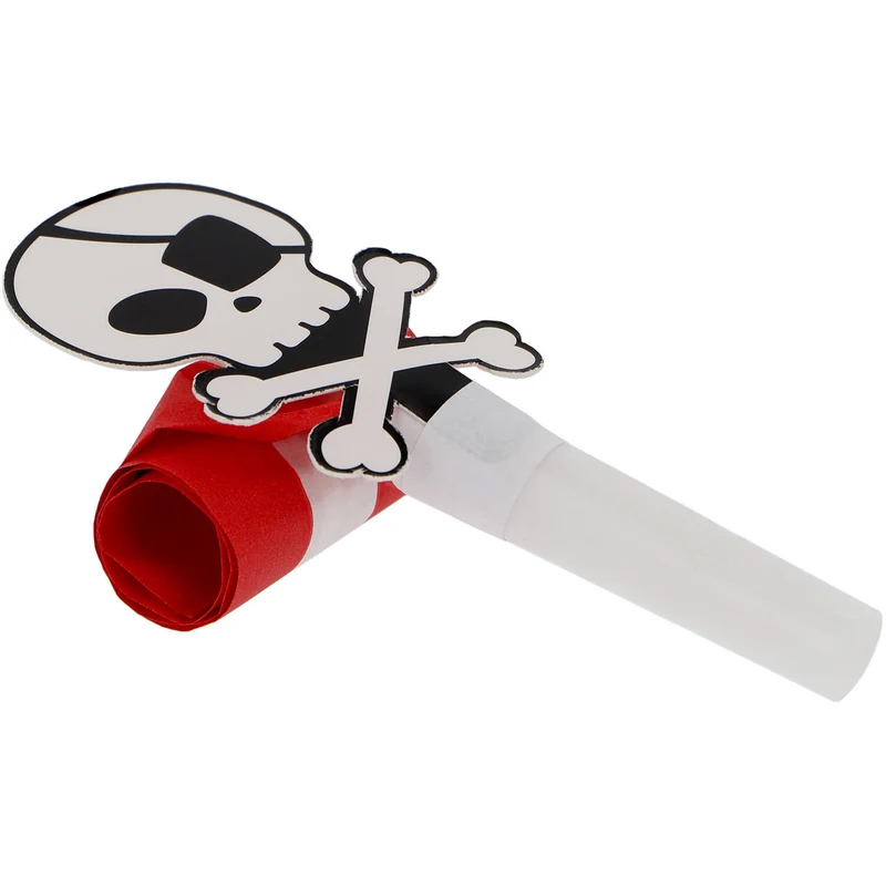 Roltongen Pirate Party Doodshoofd (6st)