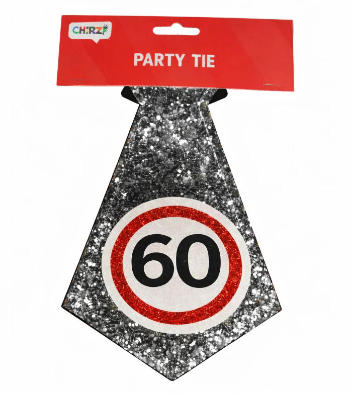 Stropdas 60 jaar verkeersbord
