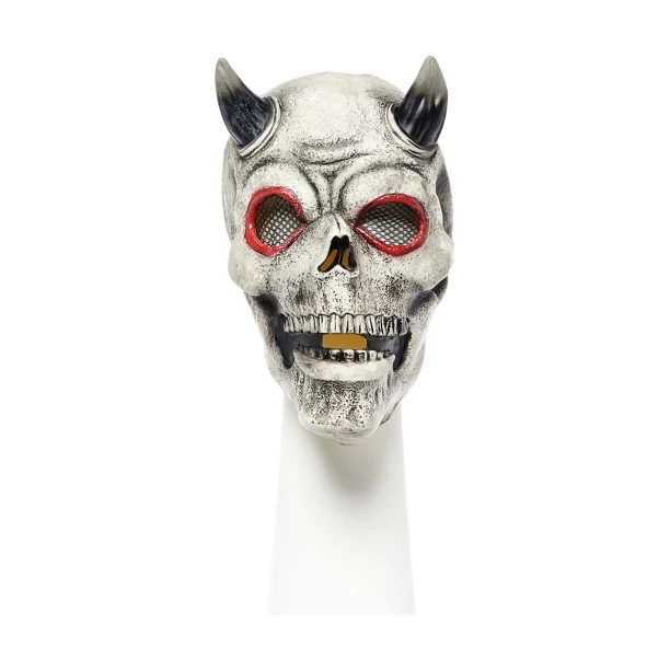 Halloween latex schedel masker