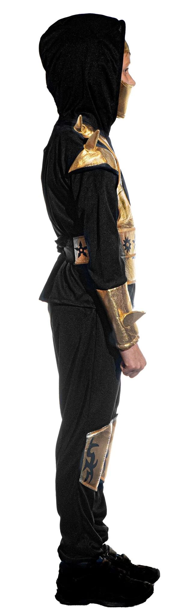 Ninja Kostuum Kind Goud
