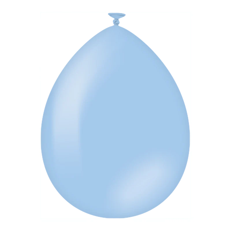 Baby Blauwe ballonnen 50 stuks 30cm