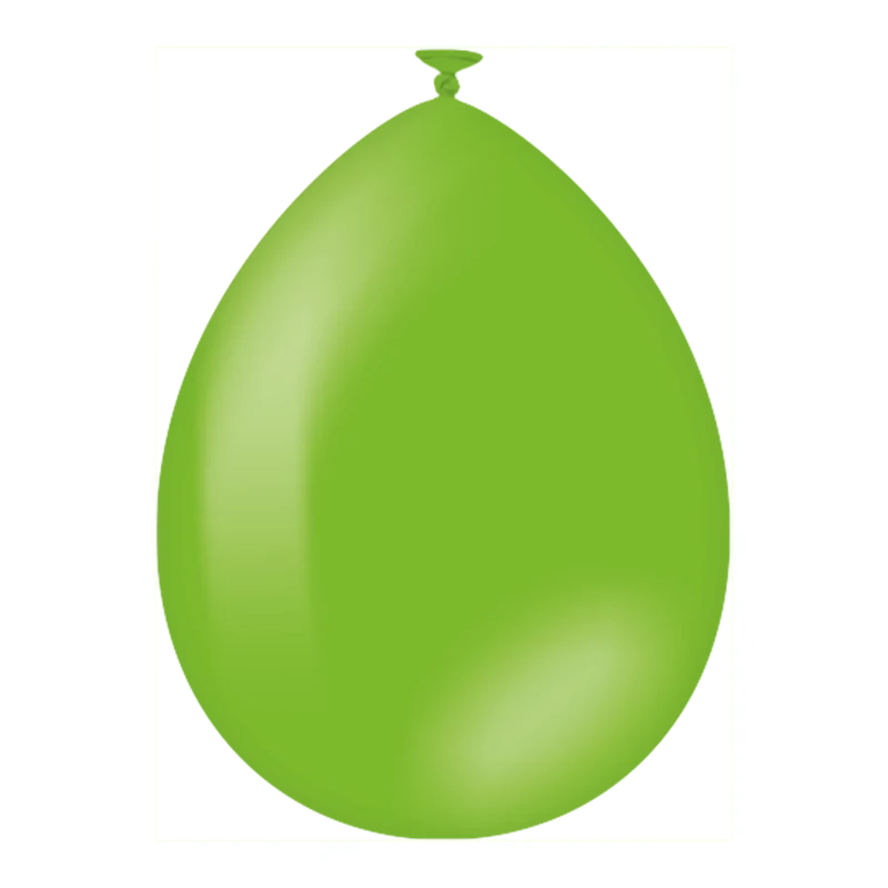 Lime Groene ballonnen 25 stuks 30cm