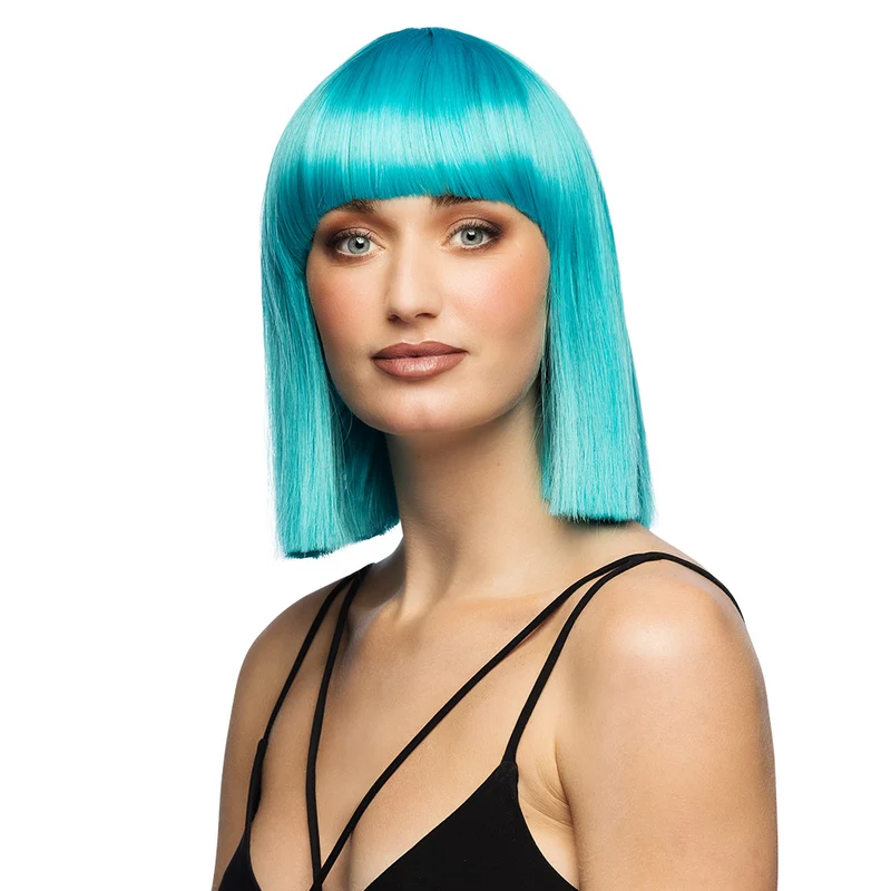 Pruik Djamilla azure blue